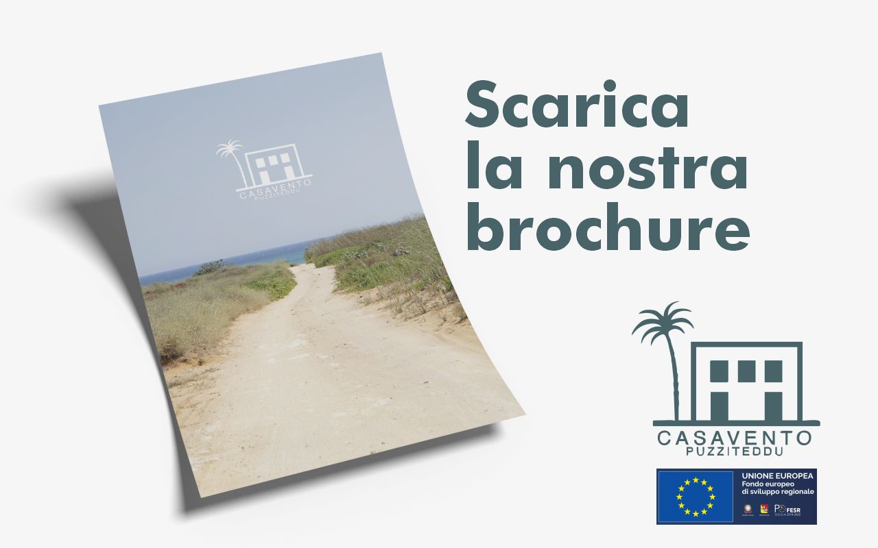 brochure di Casavento Puzziteddu